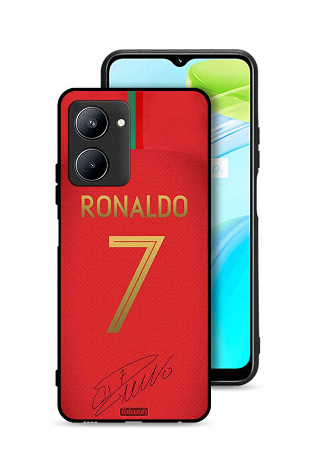غطاء حماية لهاتف Realme C33 رونالدو 7