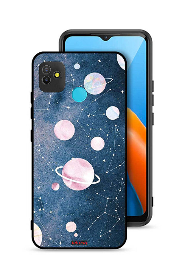 Tecno Pop 5 Protective Case Cover Space Art