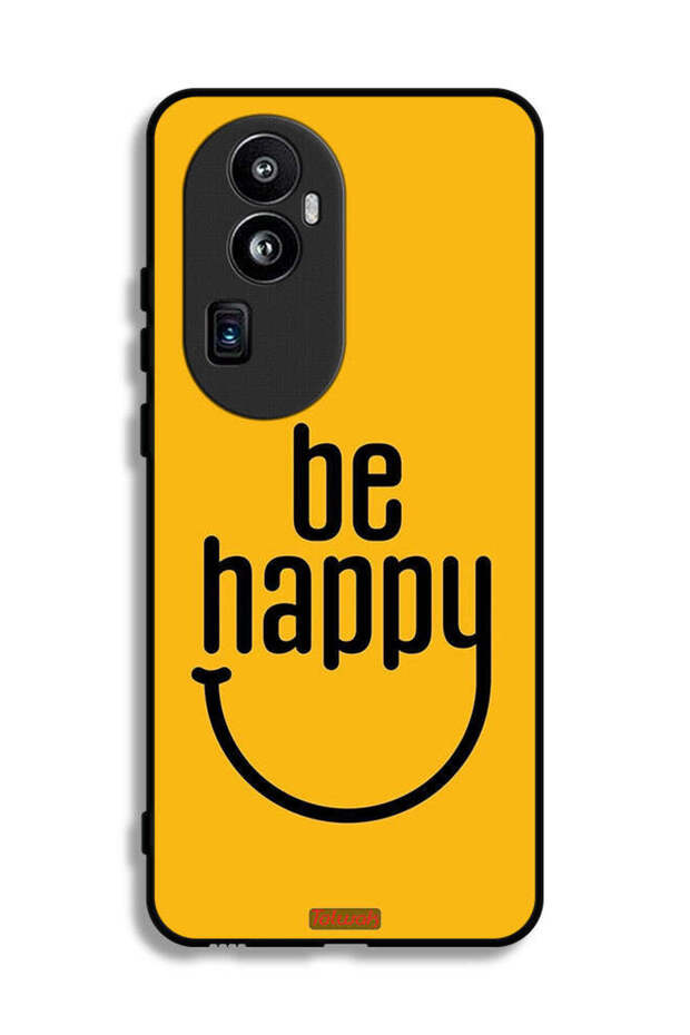 غطاء حماية لهاتف Oppo Reno10 Pro Plus - كن سعيدًا