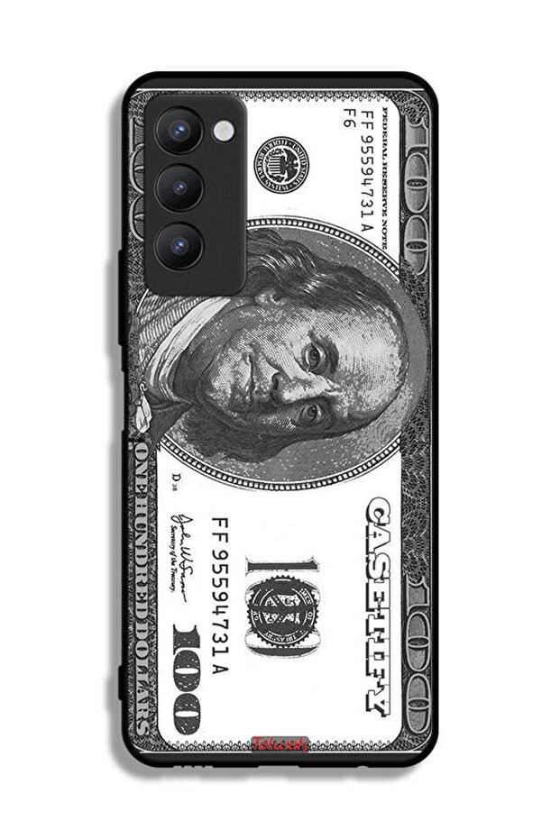 غطاء حماية لهاتف Tecno Camon 18 بنمط الدولار - 2