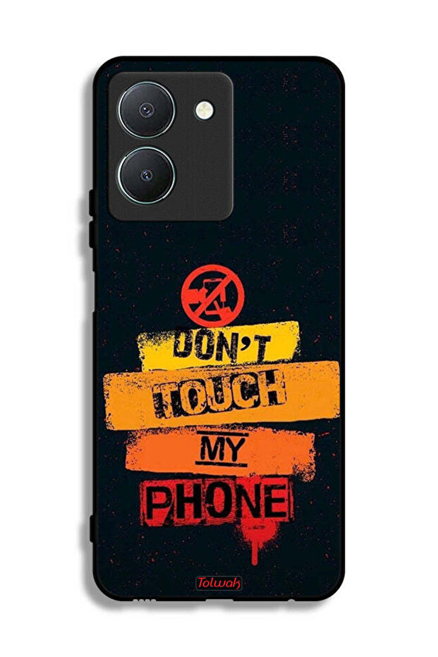 Vivo Y36 5G Protective Case Cover Do Not Touch My Phone