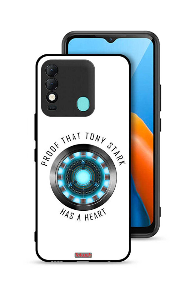 غطاء حماية لهاتف Tecno Spark 8 دليل على أن توني ستارك لديه قلب