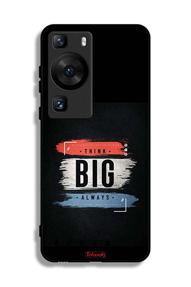 غطاء حماية لهاتف Huawei P60 Pro - فكر دائمًا بشكل كبير