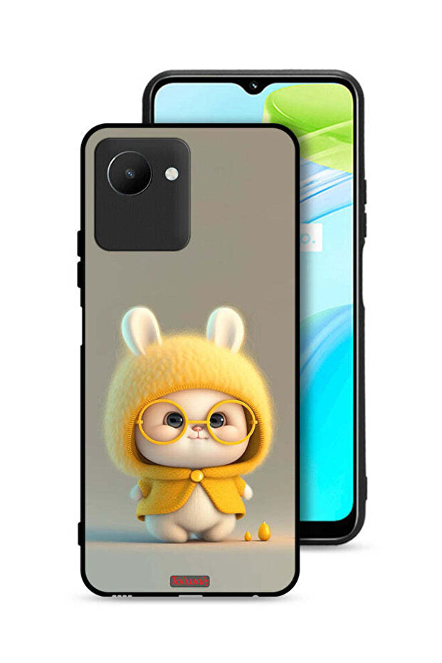 غطاء حماية لهاتف Realme C30s - أرنب صغير