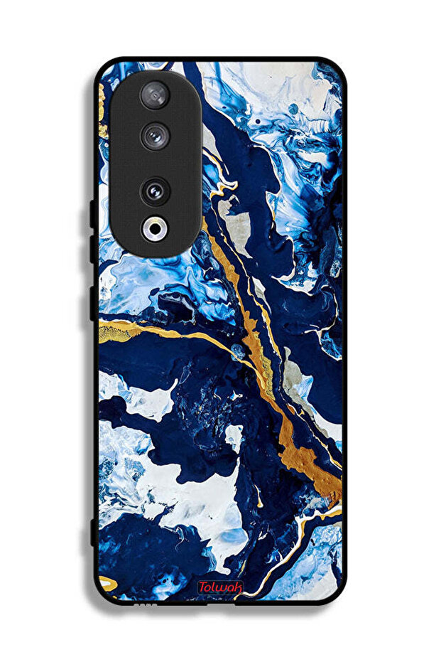 غطاء حماية لهاتف Honor 90 بنمط فني مزخرف
