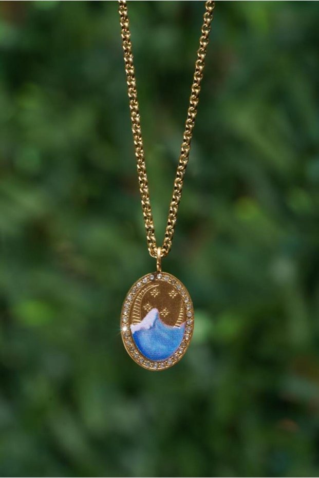 Stainless Steel Sea Themed Locket Necklace