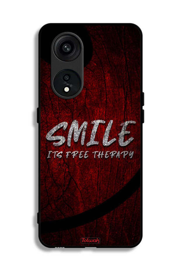 Oppo Reno 8T 5G Protective Case Cover Smile Its Free Therapy