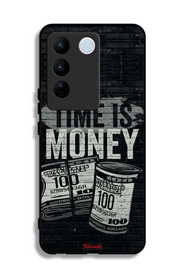 Vivo V27e Protective Case Cover Time Is Money