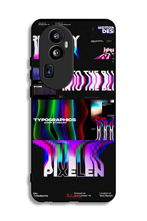 غطاء حماية لهاتف Oppo Reno10 Pro Plus بتصميم متحرك