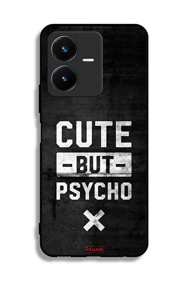 Vivo Y22s Protective Case Cover Cute But Psycho