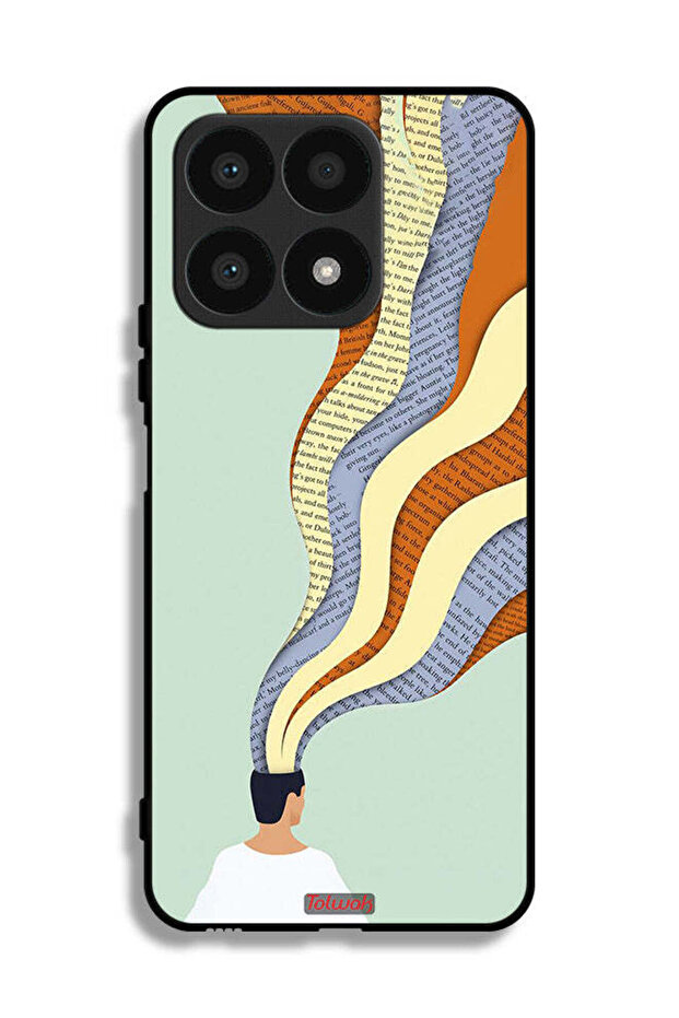 غطاء حماية Honor X8a - تصميم فني لـ Data In Mind