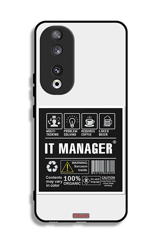 Honor 90 Protective Case Cover It Manager Sticker
