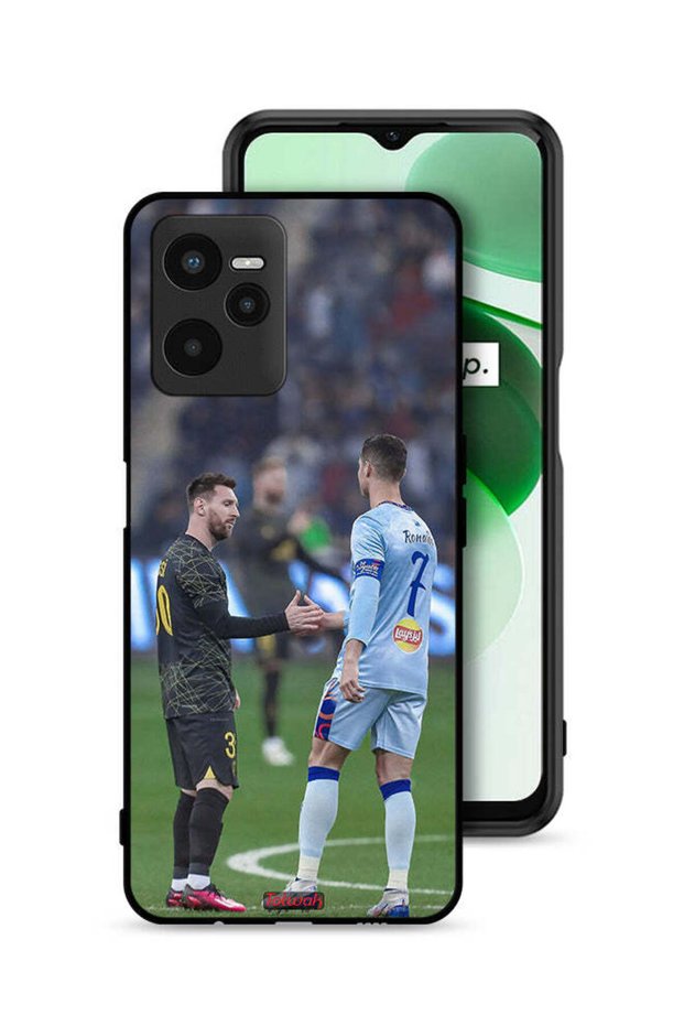 غطاء حماية Realme C35 لميسي ورونالدو