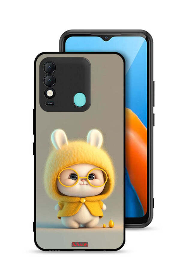 Tecno Spark 8 Protective Case Cover Baby Rabbit