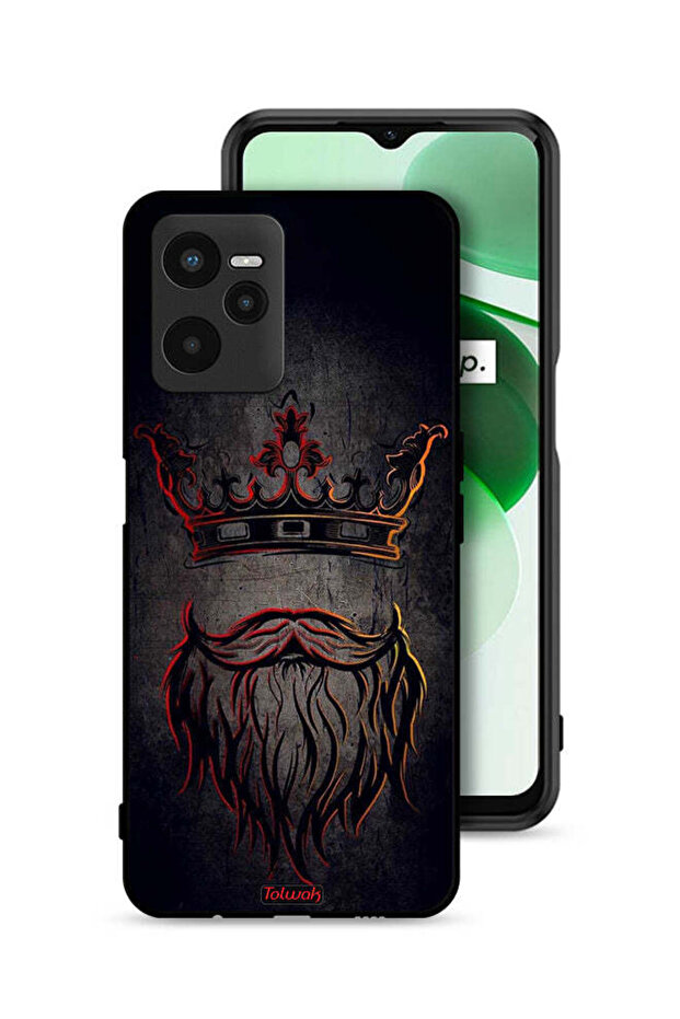 Realme C35 Protective Case Cover King Artwork