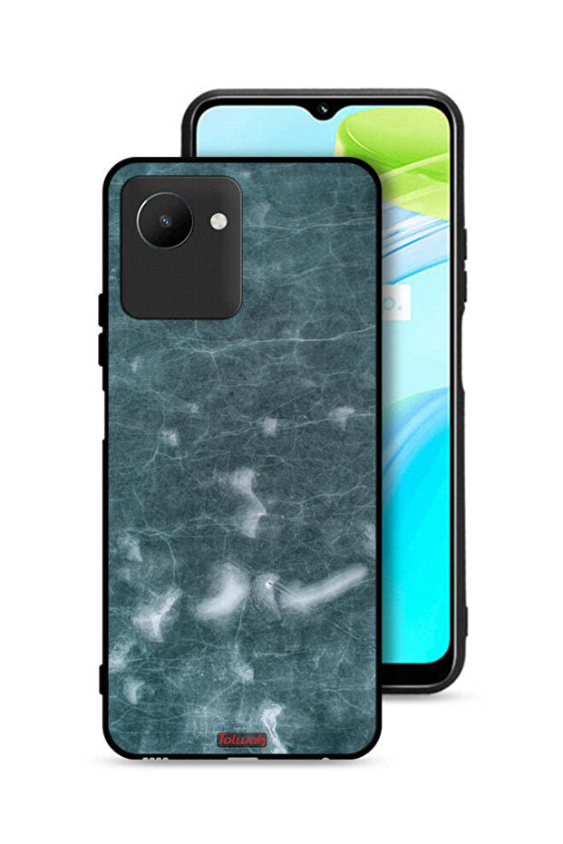 غطاء حماية لهاتف Realme C30s بنمط ستونيش
