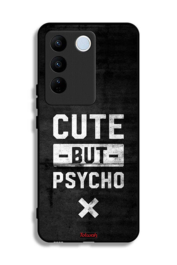Vivo V27e Protective Case Cover Cute But Psycho