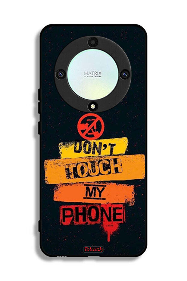 Honor X9a Protective Case Cover Do Not Touch My Phone