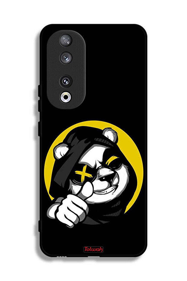 غطاء حماية لهاتف Honor 90 بتصميم قطة مارشميلو لطيفة