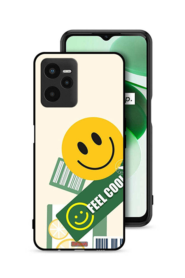 Realme C35 Protective Case Cover Feel Cool Sticker