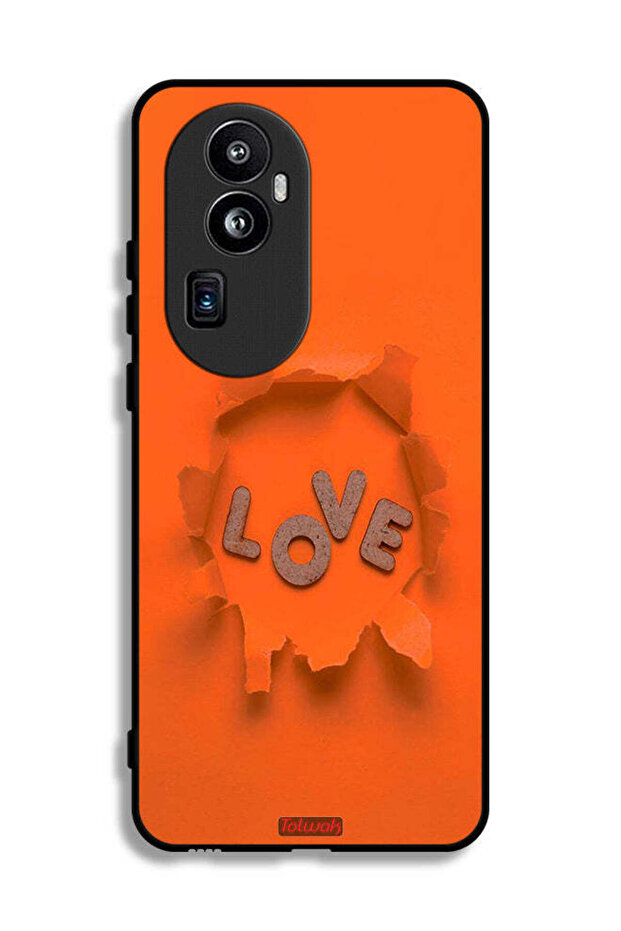 غطاء حماية لهاتف Oppo Reno10 Pro Plus - Love