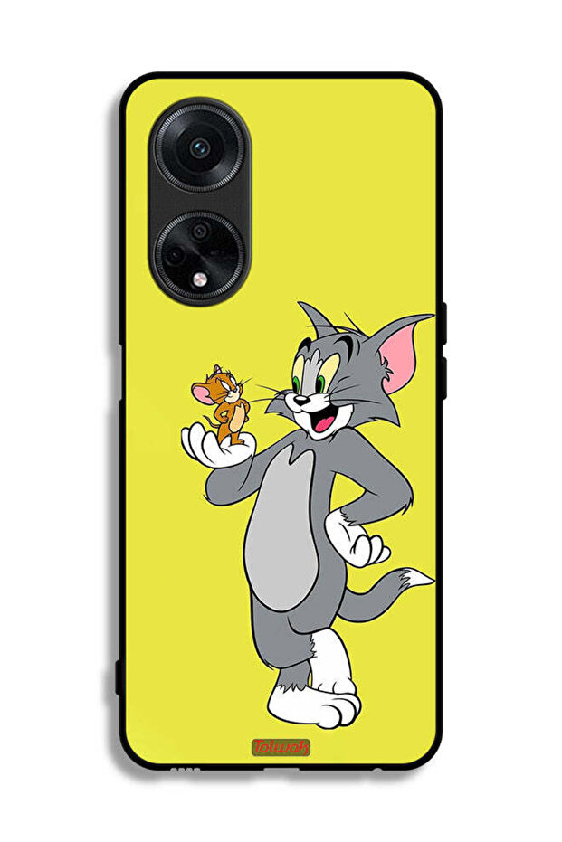 غطاء حماية لهاتف Oppo A1 5G بتصميم توم وجيري