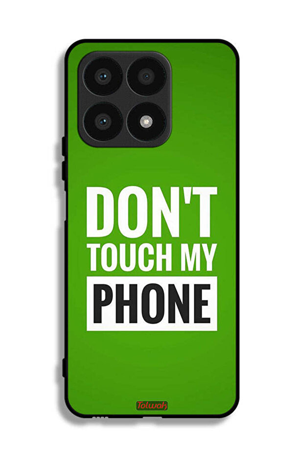 Honor X8a Protective Case Cover Do Not Touch My Phone