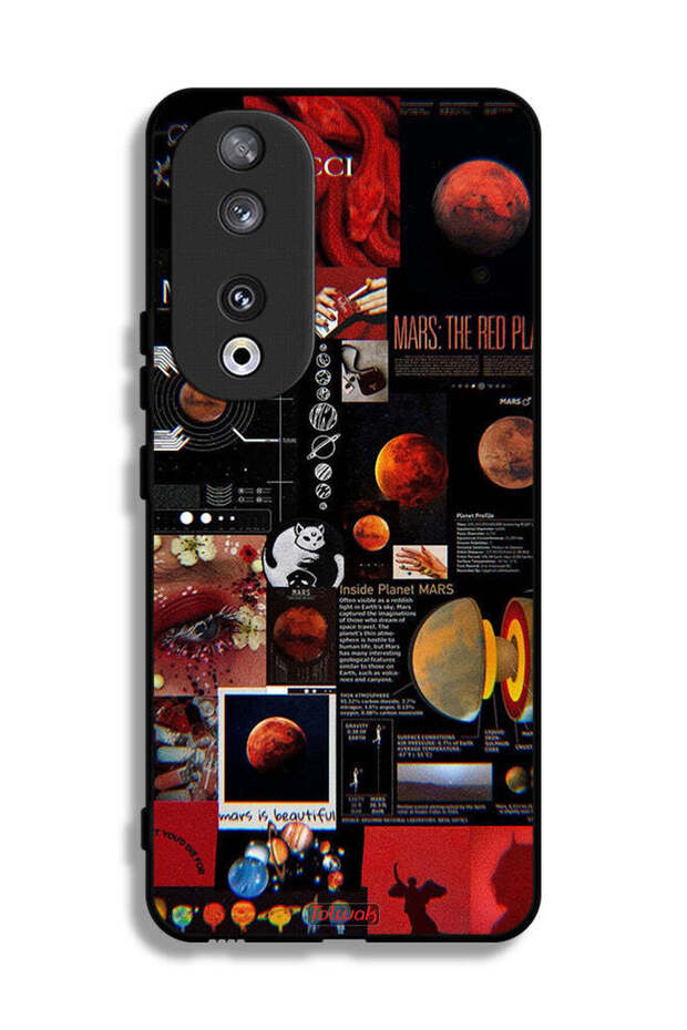 غطاء حماية لهاتف Honor 90 بتصميم Mars Art
