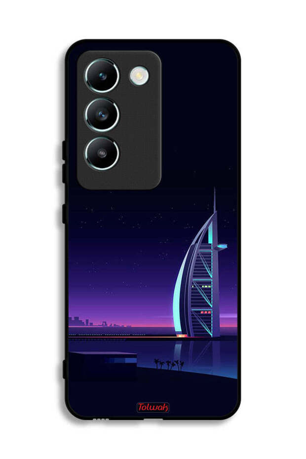 Vivo V30 Lite 4G Protective Case Cover Burj Arab Digital Art