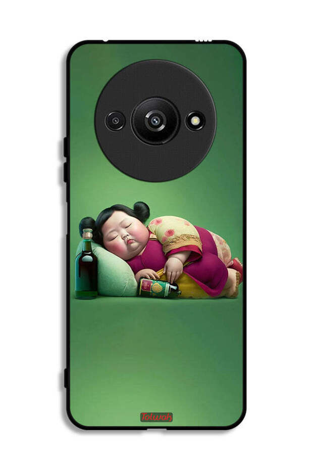 Xiaomi Redmi A3 4G Protective Case Cover Fatty Baby Girl