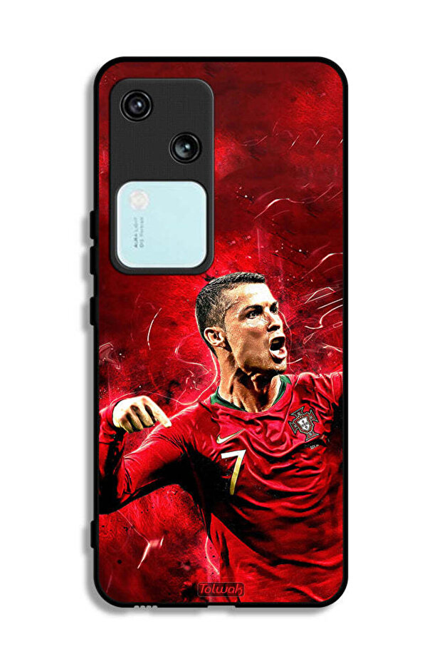 غطاء حماية لهاتف Vivo V30 5G كريستيانو رونالدو