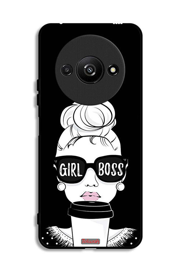 Xiaomi Redmi A3 4G Protective Case Cover Girl Boss