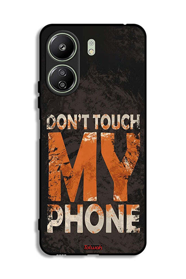 Xiaomi Redmi 13C Protective Case Cover Do Not Touch My Phone