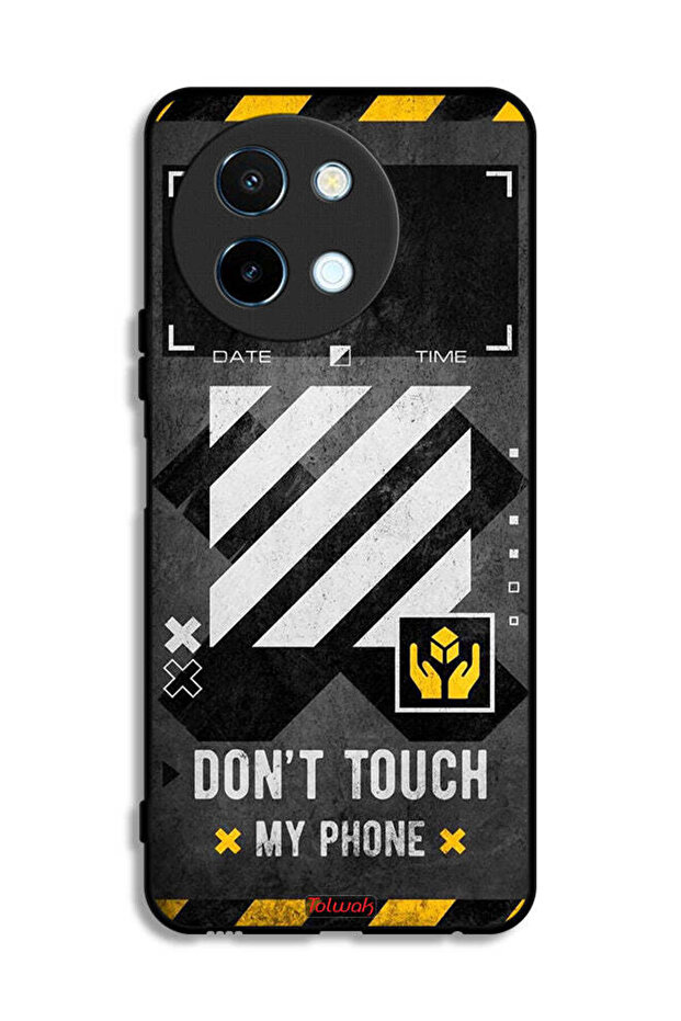 Vivo Y38 5G Protective Case Cover Do Not Touch My Phone