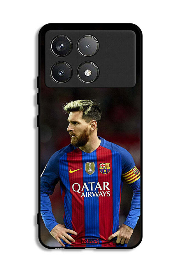 غطاء حماية شاومي ريدمي K70 ميسي برشلونة