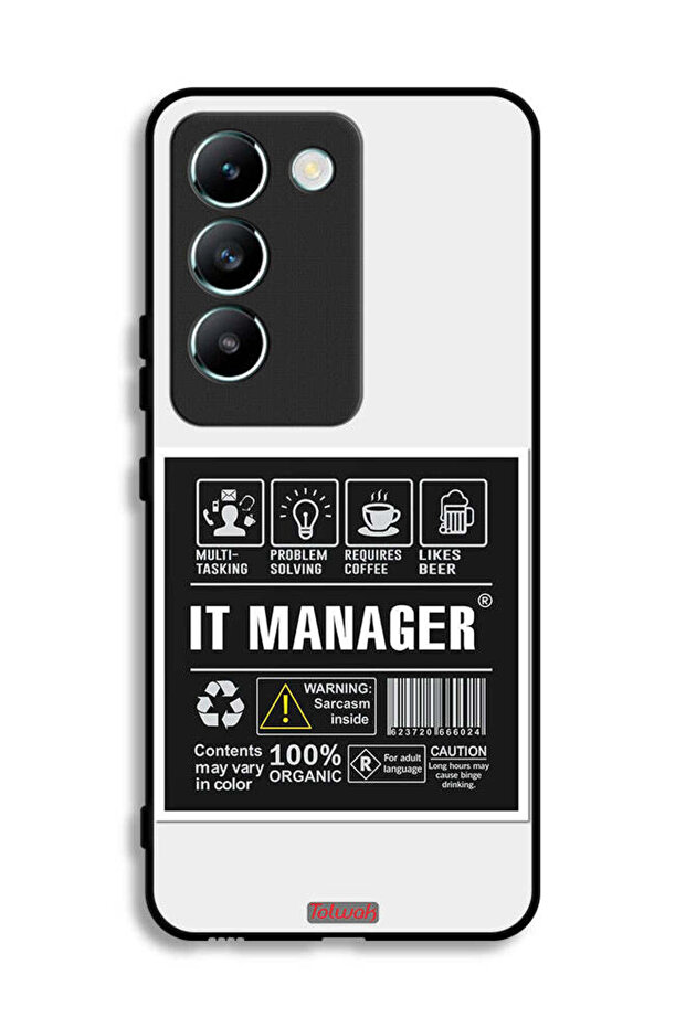 Vivo V30 Lite 4G Protective Case Cover It Manager Sticker