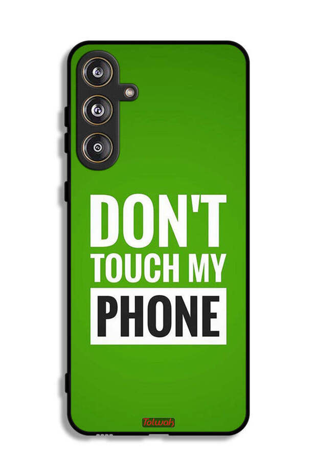Samsung Galaxy M55 5G Protective Case Cover Do Not Touch My Phone