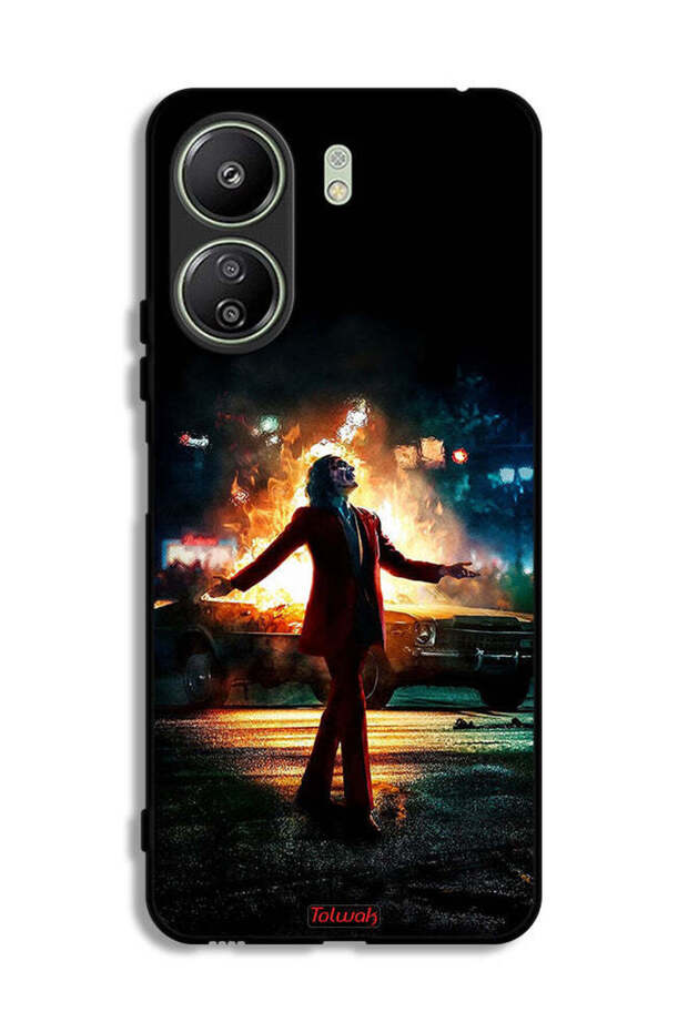 Xiaomi Redmi 13C Protective Case Cover Joker Happy Mode