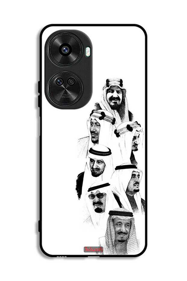 Huawei nova 11 SE Protective Case Cover Saudi Kings Art B_W