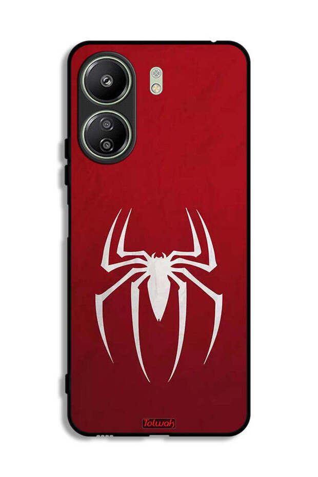 Xiaomi Redmi 13C Protective Case Cover Spider Icon