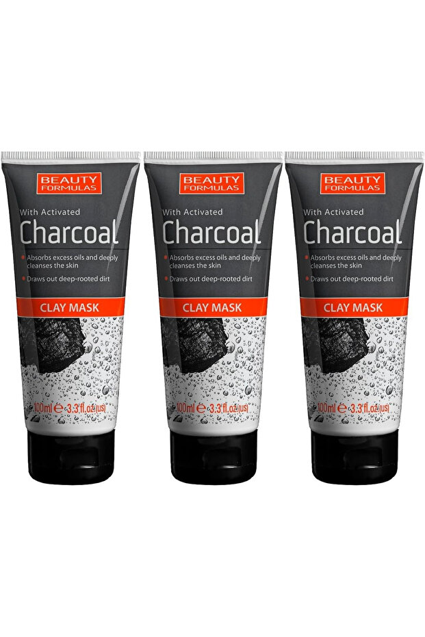 Charcoal Clay Mask 100Ml - Ce-Qbw7-Bxt5