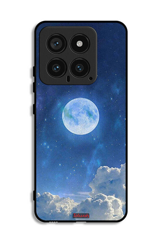 Xiaomi 14 Protective Case Cover Moon Clouds