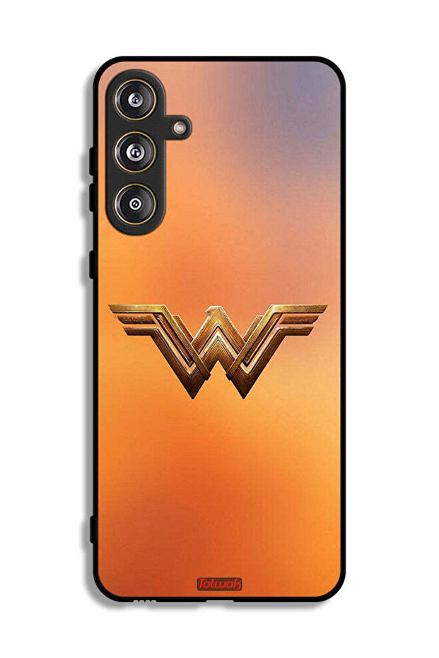 Samsung Galaxy M55 5G Protective Case Cover Wonder Women Logo