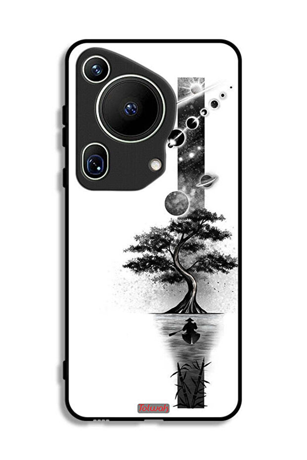 Huawei Pura 70 Ultra Protective Case Cover Earth Space Art