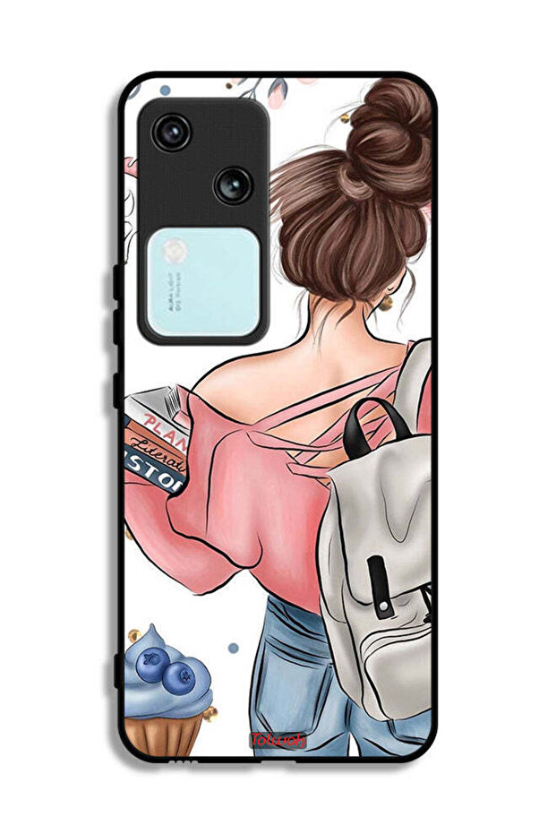 Vivo V30 5G Protective Case Cover Books In Hands