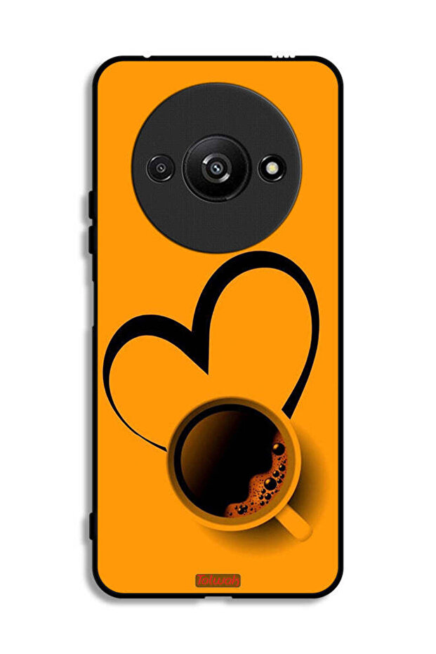 Xiaomi Redmi A3 4G Protective Case Cover Coffee Cup Art