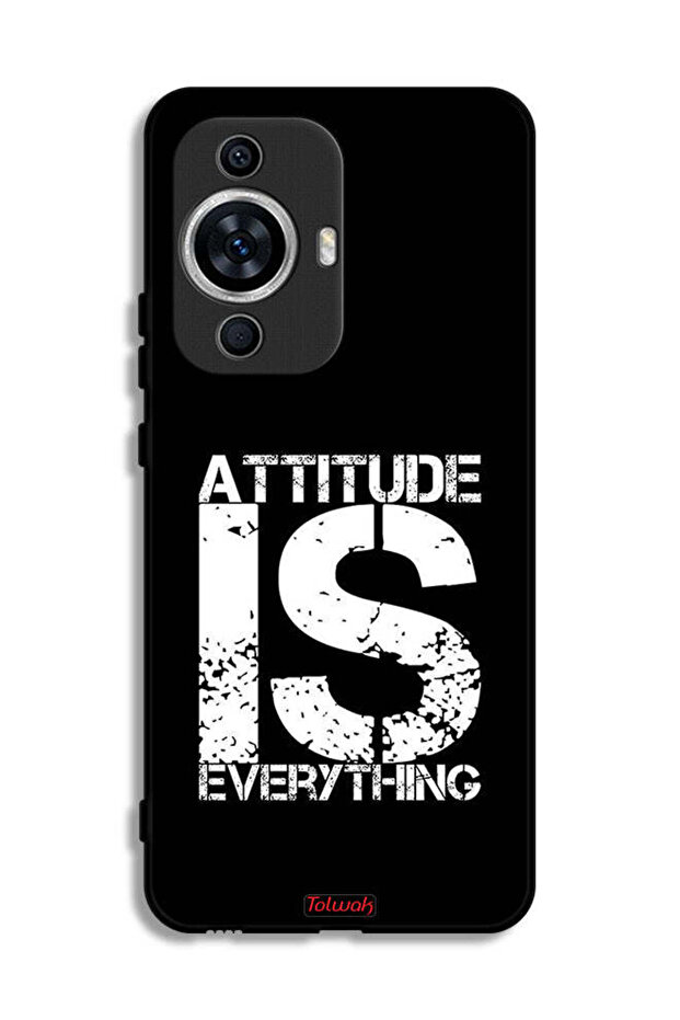 غطاء حماية لهاتف هواوي نوفا 12 لايت - Attitude Is Everything