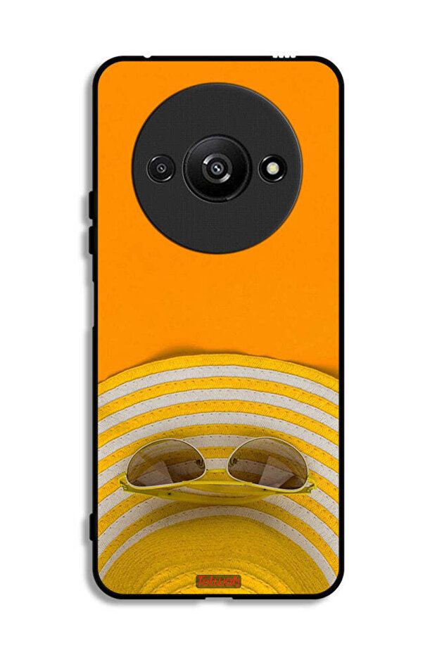Xiaomi Redmi A3 4G Protective Case Cover Glasses Hat