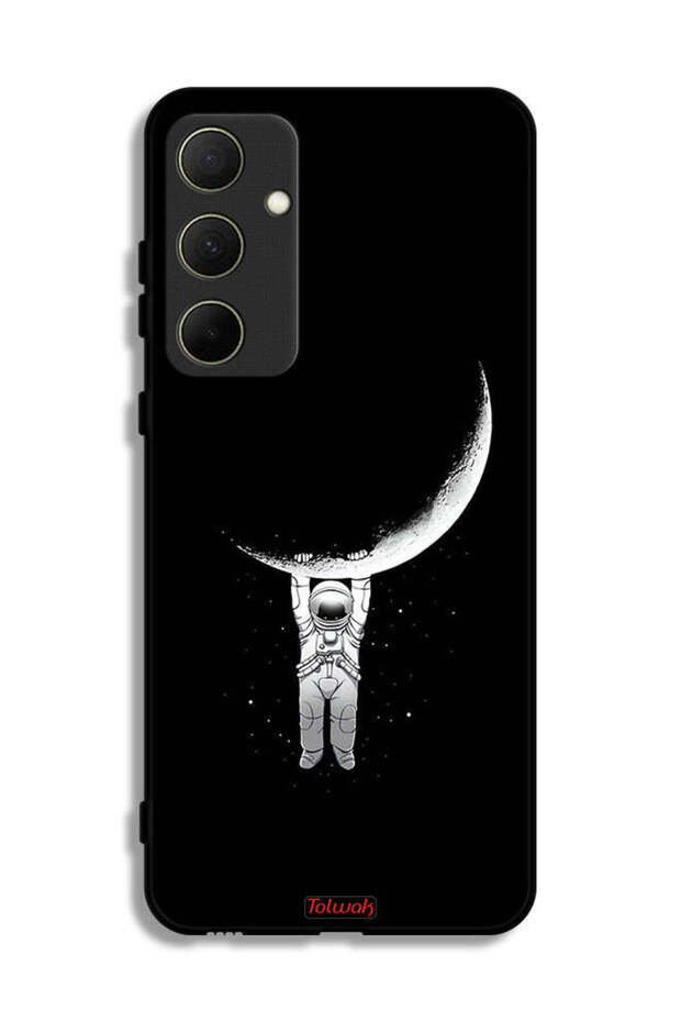 Samsung Galaxy A35 5G Protective Case Cover Hanging From Moon