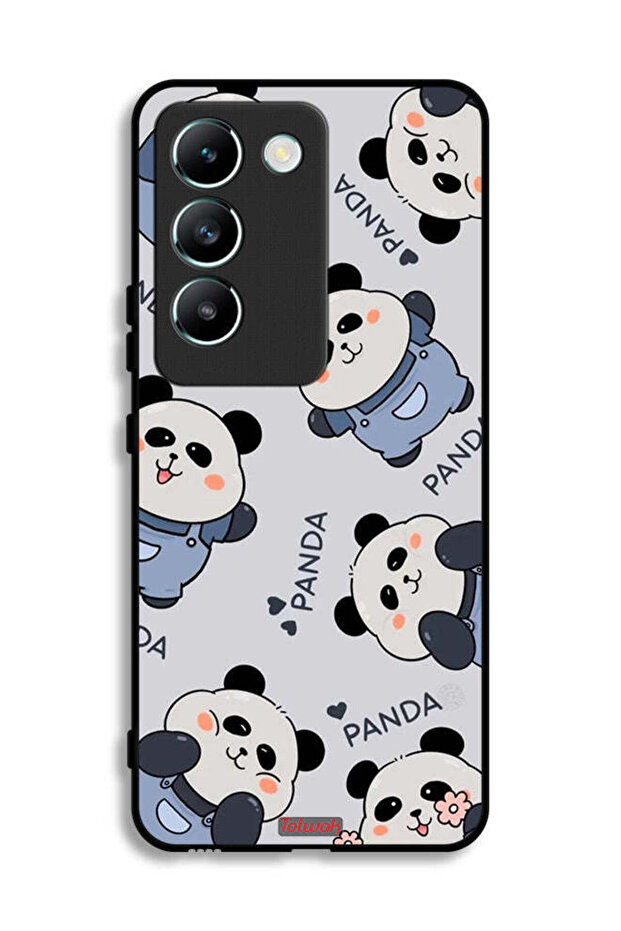 Vivo V30 Lite 4G Protective Case Cover Pattern Of Pandas